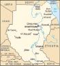 Cartina Sudan